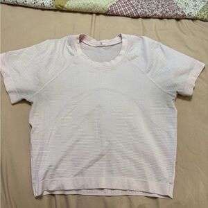 lululemon athletica Pink Short Sleeve Tee